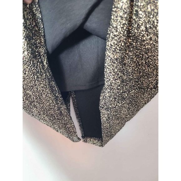TORRID gold glitter skirt- Size 0/Large - Picture 3 of 4